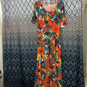Lularoe Ana maxi dress NWT gift plus size